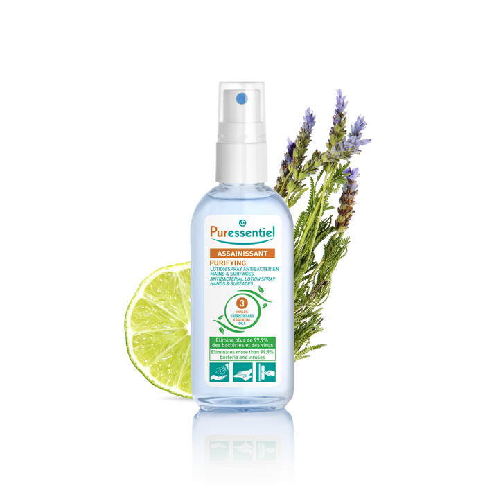 Purifying Antibacterial Lotion Spray Hands & Surfaces