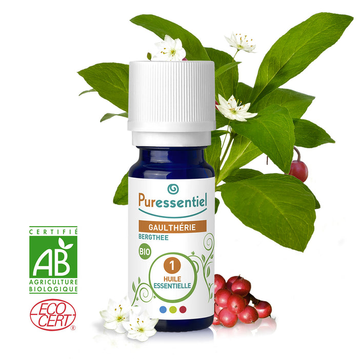 Puressentiel Essential Oil Organic Wintergreen - 10ml