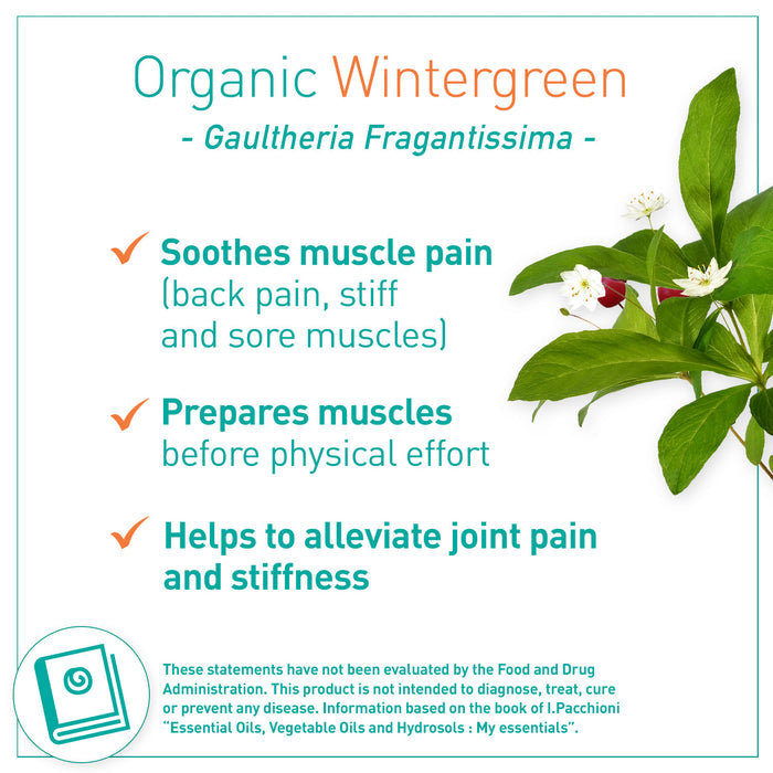 Puressentiel Essential Oil Organic Wintergreen - 10ml