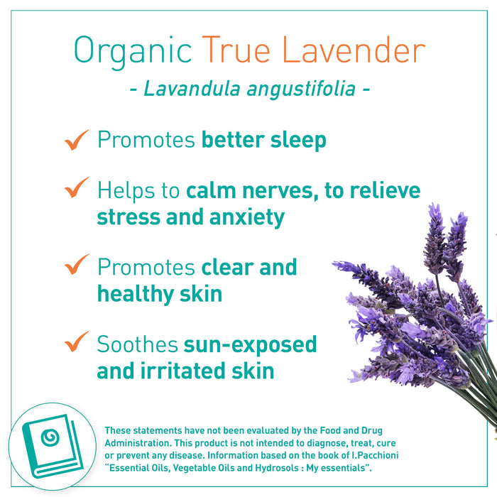 Puressentiel Essential Oil Organic True Lavender - 10ml